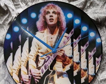 Peter Frampton "Comes Alive" 12 inch picture disc with custom glitter hands & hand painted box by TIME WARP