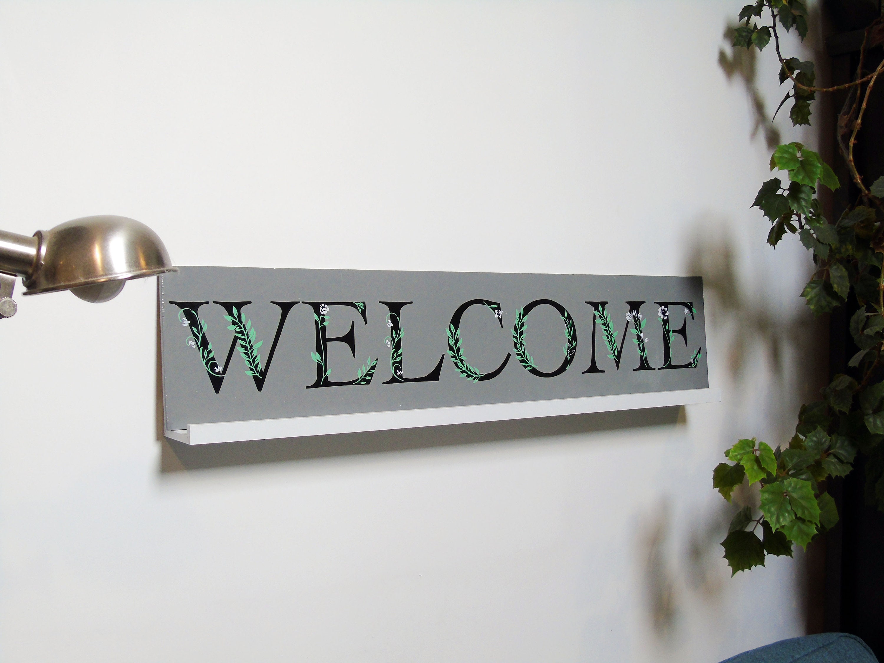 Welcome Rene Sign Handpainted Welcome Sign - Etsy
