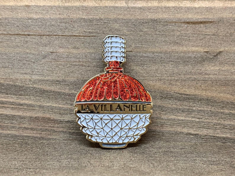 Killing Eve La Villanelle Perfume Enamel Pin (Choose Color) Killing Eve La Villanelle Perfume Enamel Pin (Choose Color)