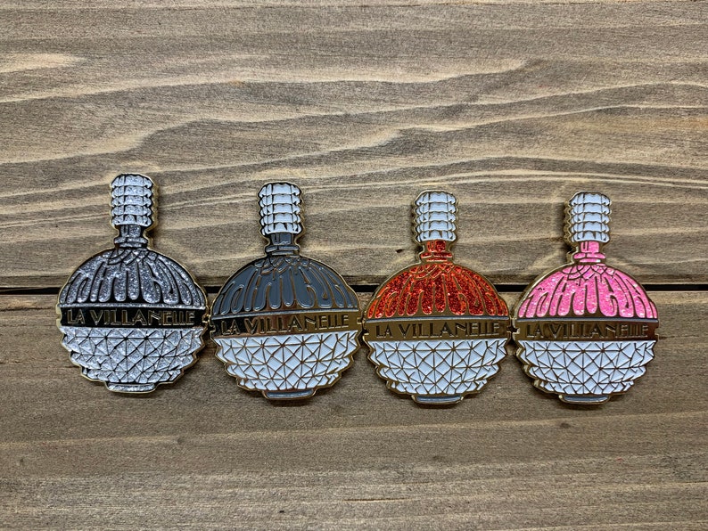 Killing Eve La Villanelle Perfume Enamel Pin (Choose Color) Killing Eve La Villanelle Perfume Enamel Pin (Choose Color)