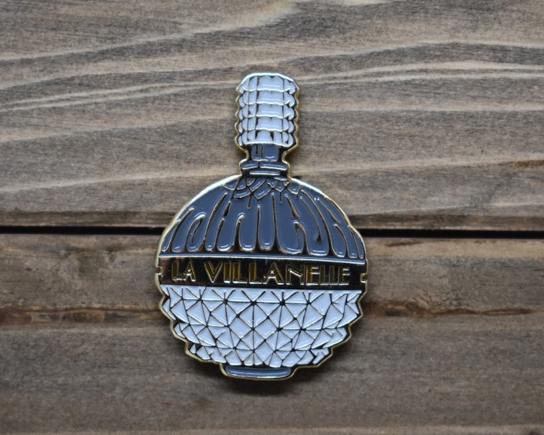 Killing Eve La Villanelle Perfume Enamel Pin (Choose Color) Killing Eve La Villanelle Perfume Enamel Pin (Choose Color)