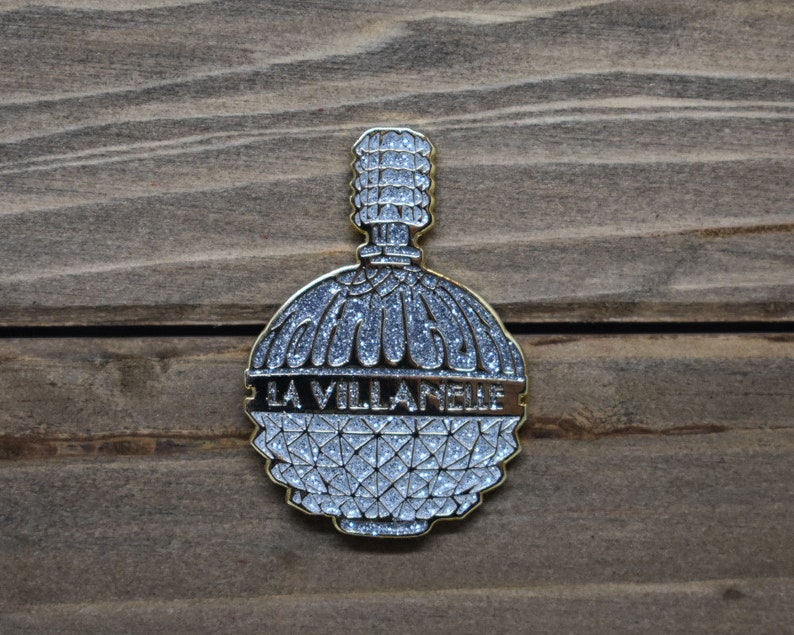 Killing Eve La Villanelle Perfume Enamel Pin (Choose Color) Killing Eve La Villanelle Perfume Enamel Pin (Choose Color)