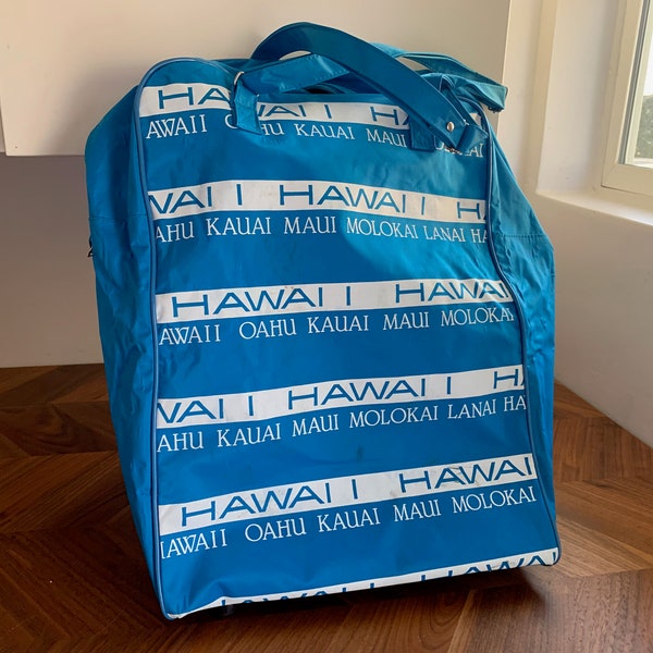 Vintage Hawaii Rolltasche / Rolltasche