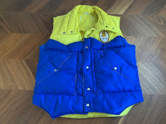 Vintage Down Vest or Ski Jacket / Men's Size Smal… - image 1