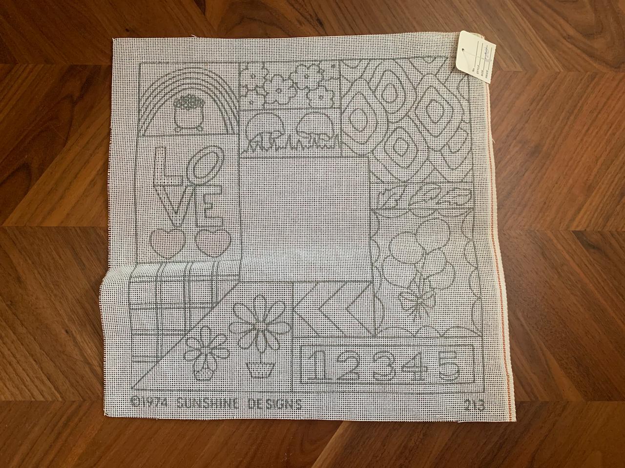 Kit de broderie Crewel homme amérindien chef couture coucher de soleil 1977 vintage | eBay