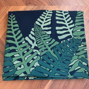 Hawaiian Fabric 4.2 yards / Sewing Monstera Leaves Botanical Tropical Foliage Tiki Flower Power