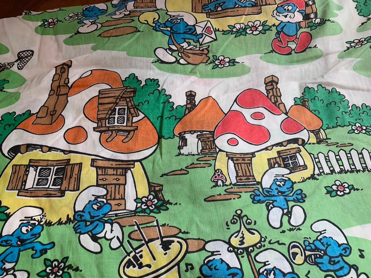 Smurfs Bedding - Etsy