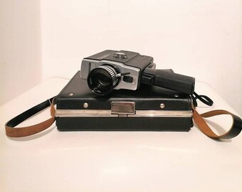 Vintage Soviet Movie Camera/ Lomo 214 Super M 8mm Camera/ Movie
