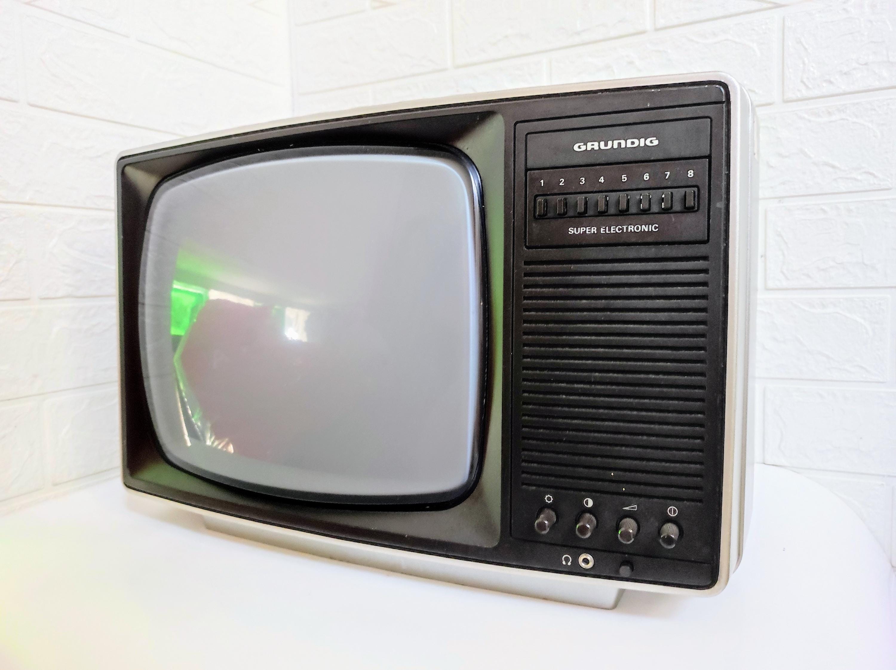 80s portable color tv - Etsy 日本