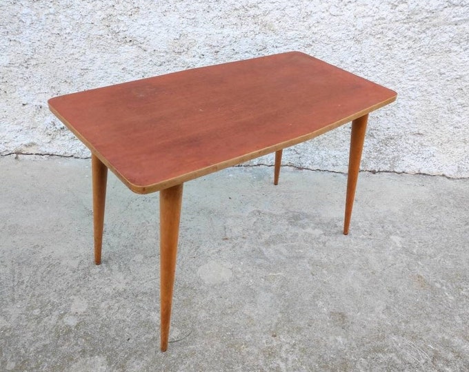 Vintage Dining Table / Retro Wooden Dining Table /mid Century Modern