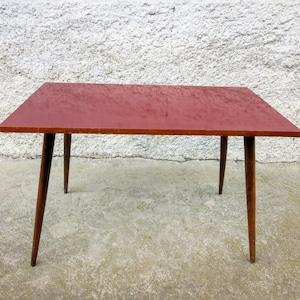 Vintage Livingroom Table / Retro Wooden Table /Mid Century Modern Table /Vintage Table/ Coffee Table/ Old Coffee Table/ Yugoslavia / 70s