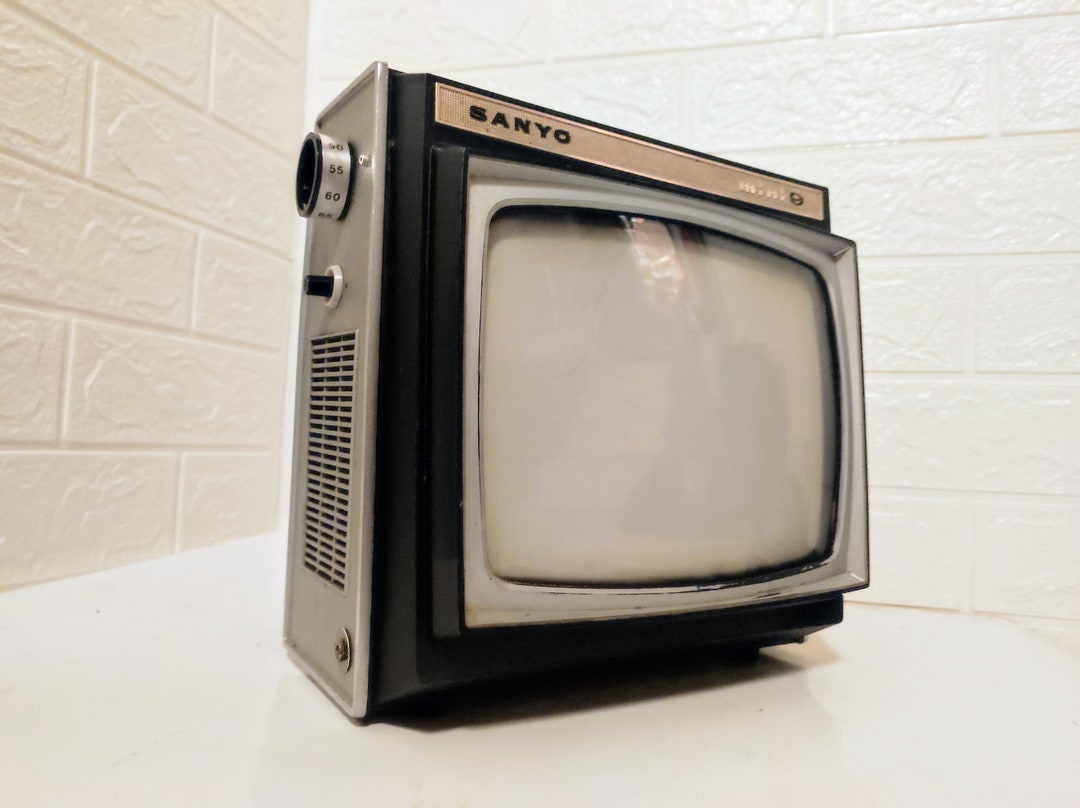 Mitsubishi 70s Mini TV, Antigüedades Modernas, Objetos, dimanoinmano.