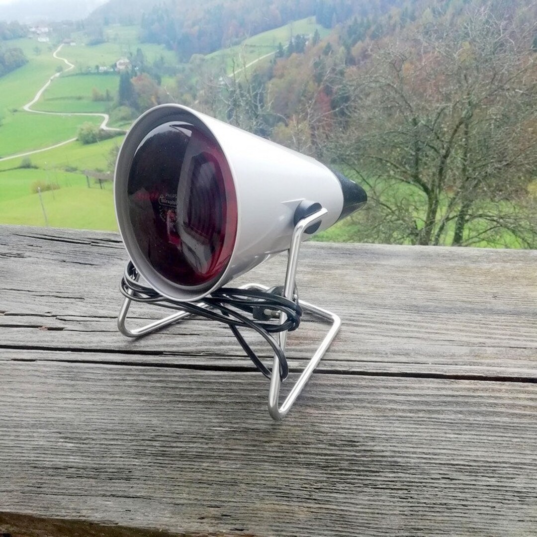Vintage Infra Red Light / Heat Lamp / Retro Heater / Etsy