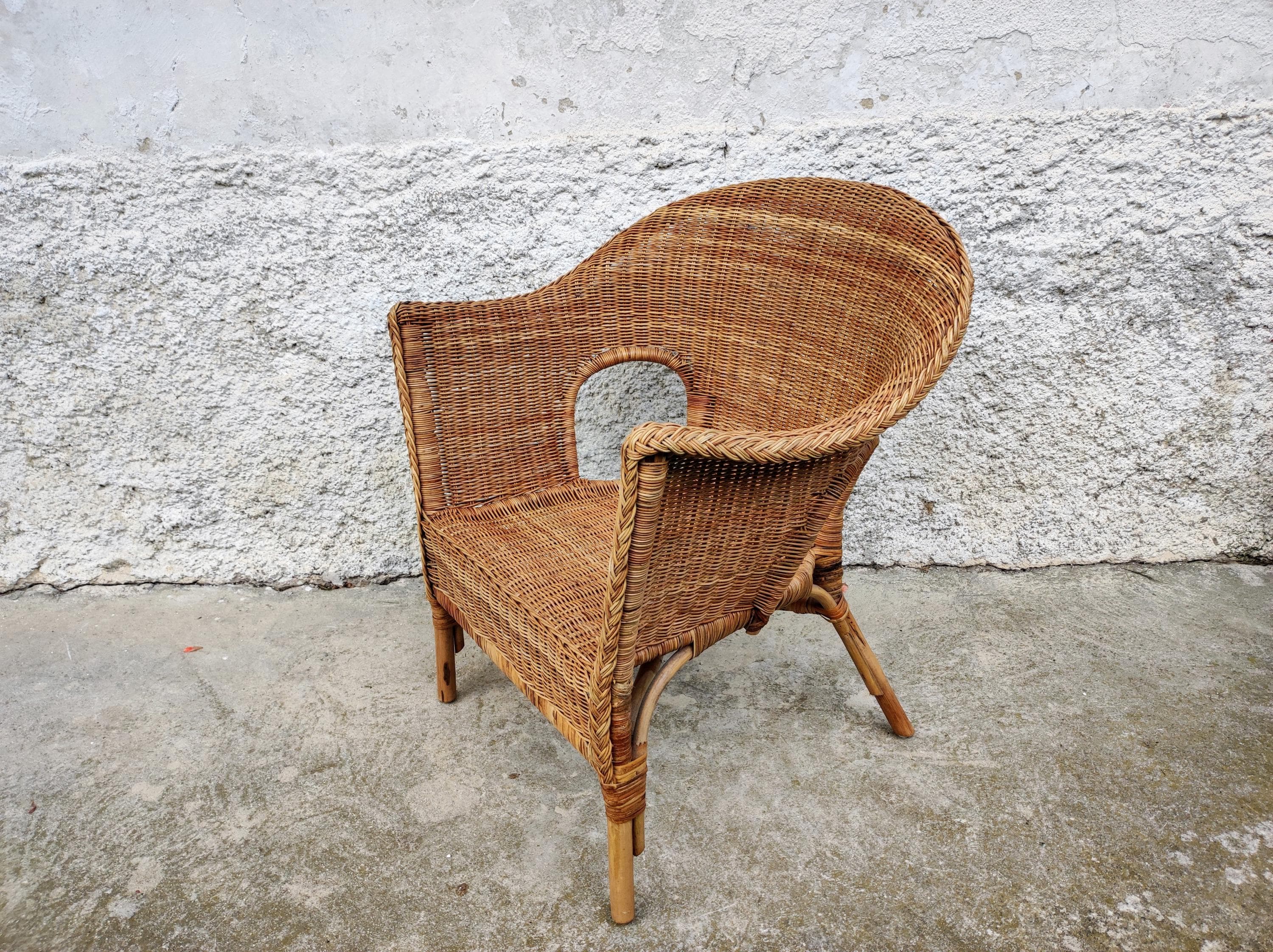 80's wicker chair new arrivals