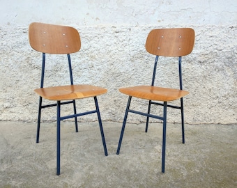 Set of 6 Mid Century Modern CHINOISERIE Dining Chairs After JAMES