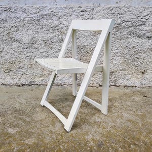 Vintage Folding Chair/ Stol Kamnik Chair/ Aldo Jacober Style Design/ Vintage Furniture/ Wooden Folding Chair/Foldind Chair/ Yugoslavia/ 70s