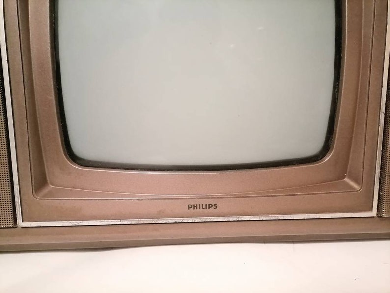 Vintage Portable Radio and Tv/ Philips Radio Tv/ Retro Etsy