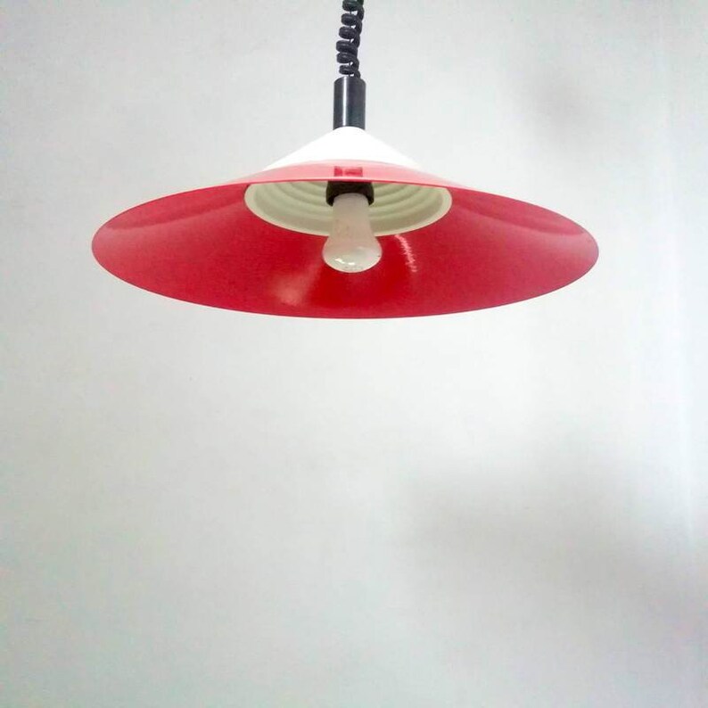 Vintage Ceiling Light/ Adjustable Ceiling Light /space Age/ Etsy