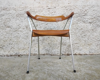 Cadeira Niko Kralj Vintage 4455 / Cadeira icônica Stol Kamnik / Cadeira moderna / Cadeira de jantar Niko Kralj / Cadeira de escritório de madeira / Iugoslávia / Anos 60