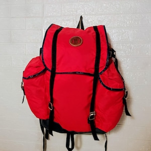 ★SOMEWHERE BUTTER.★ fle backpack vintage red B23BA014551A 썸웨어버터 SOMEWHEREBUTTER fle 백팩 BACKPACK 빈티지 VINTAGE
