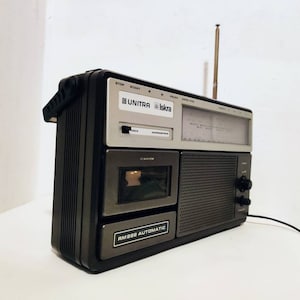 Vintage Yugoslavia Iskra Radio / Iskra Transistor/Working Radio / Unitra Iskra RM 222Automatic Transistor / Radio Cassette Player/ Retro/80s