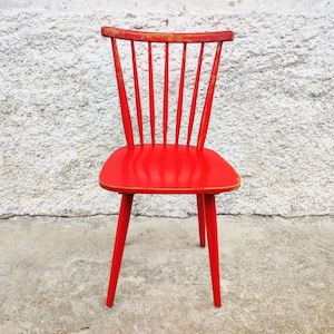 Vintage Wooden Chair/ Stol Kamnik Chair /Wood Armchair/Yugoslavia/ 60s/ Ilmari Tapiovaara Style Chair /Vintage Furniture / Dining Chair