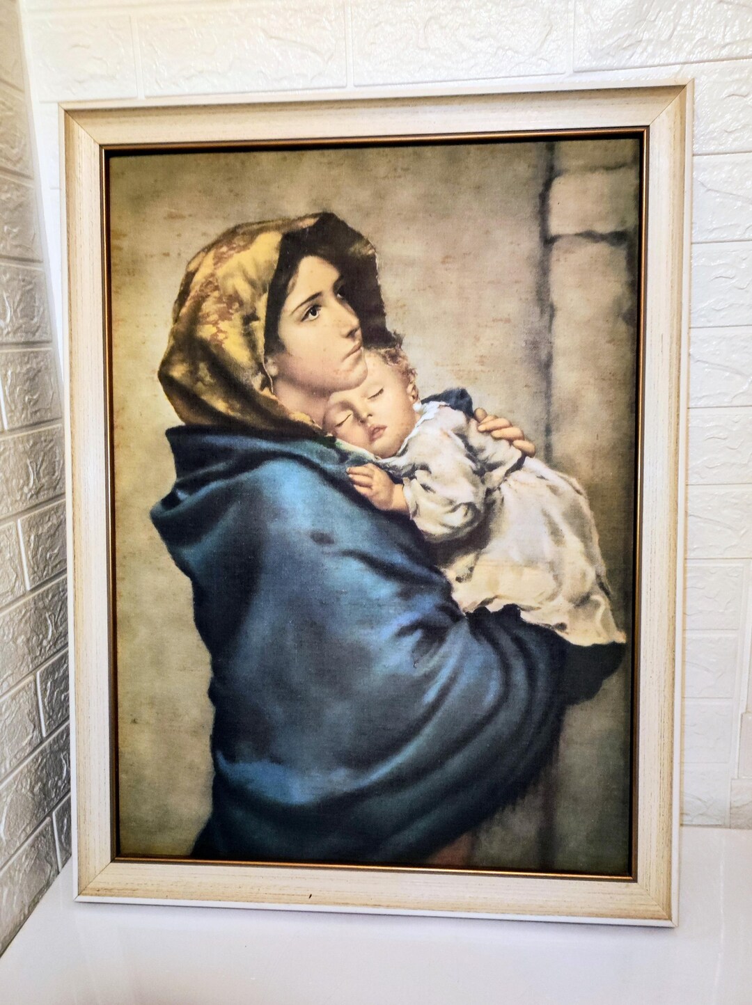 Vintage Madonna of the Street Print, Framed 80s Wall Art - Etsy