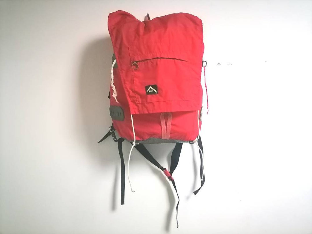 Vintage Hiking Rucksack - Red 70s Tourist Backpack, Yugoslavia - Etsy