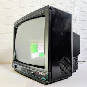 80s portable color tv - Etsy 日本