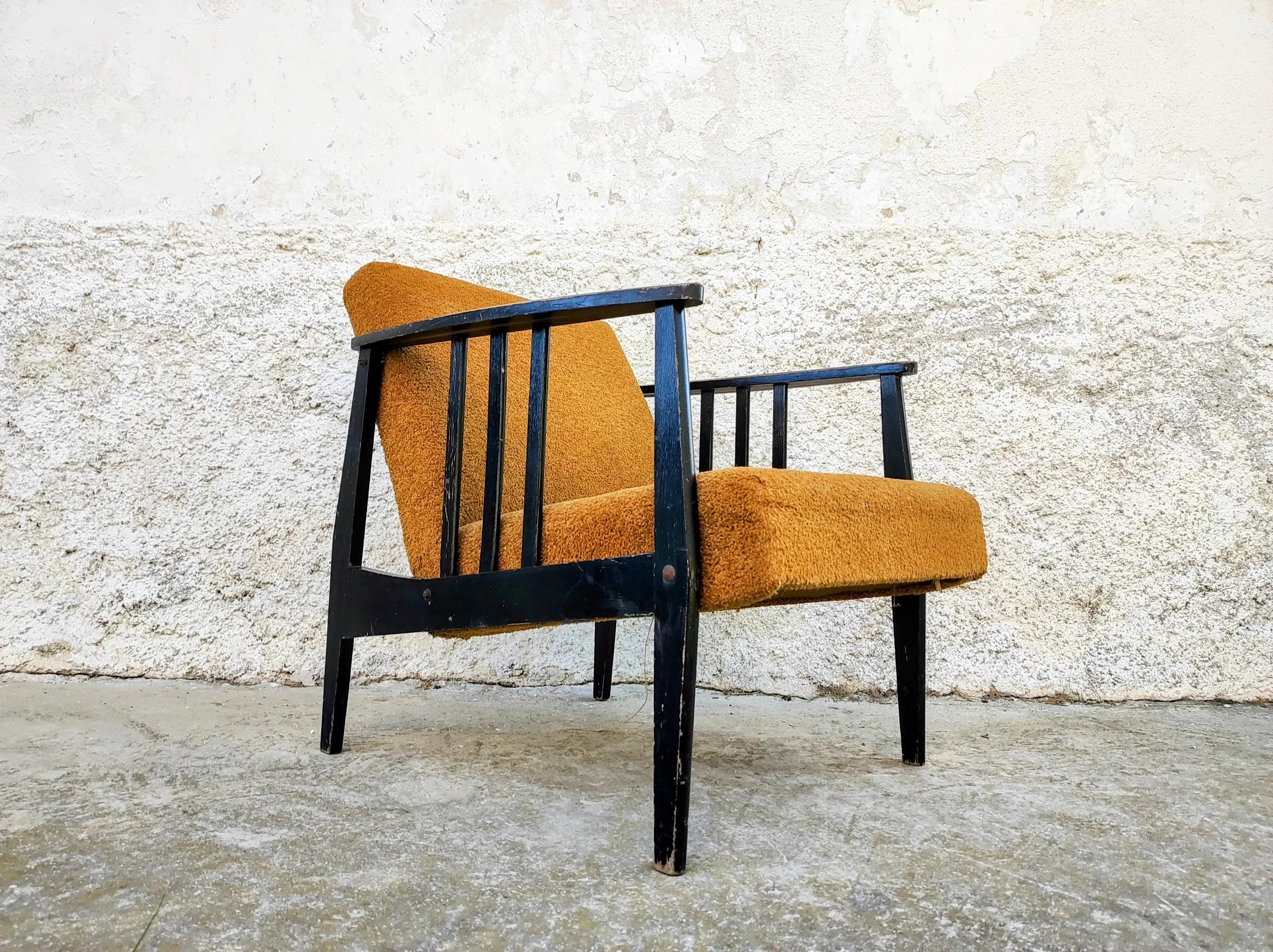 70sアームチェア スペースエイジ ミッドセンチュリー レトロ