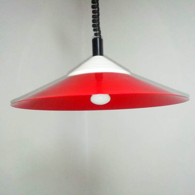 Vintage Ceiling Light/ Adjustable Ceiling Light /space Age/ Etsy
