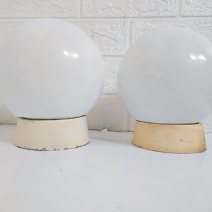 Vintage Pair of Wall Sconces / Pair of Vintage Wall Lamp / Bauhaus Lamps / 70s Lamps / Mid Century Modern / Retro Lamps / Industrial Lamps