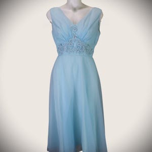 Aqua Empire Dress - Etsy