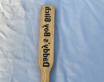 Oak Spanking Paddle