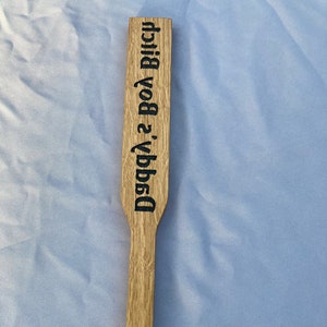 Oak Spanking Paddle