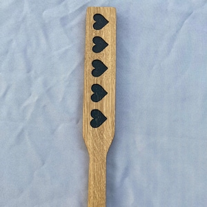 Left Handed Oak Spanking Paddle