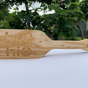 Wooden Spanking Paddle Ash