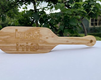 Wooden Spanking Paddle Ash