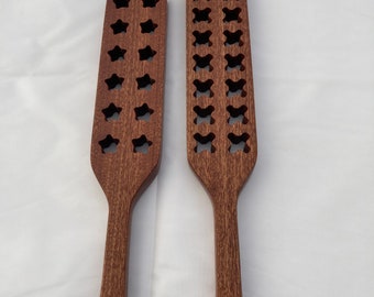 Sapele Spanking Paddle Two choices