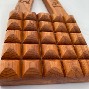 Wooden spanking Paddle English Yew