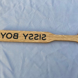 Wooden Spanking Paddle