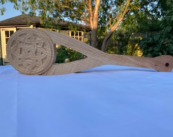 Wooden spanking Paddle Ash