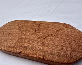 3d Sapele Wooden Spanking Paddle
