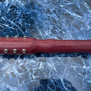 Bate Purpleheart con pernos de acero inoxidable