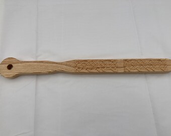 Wooden Spanking Paddle Ash