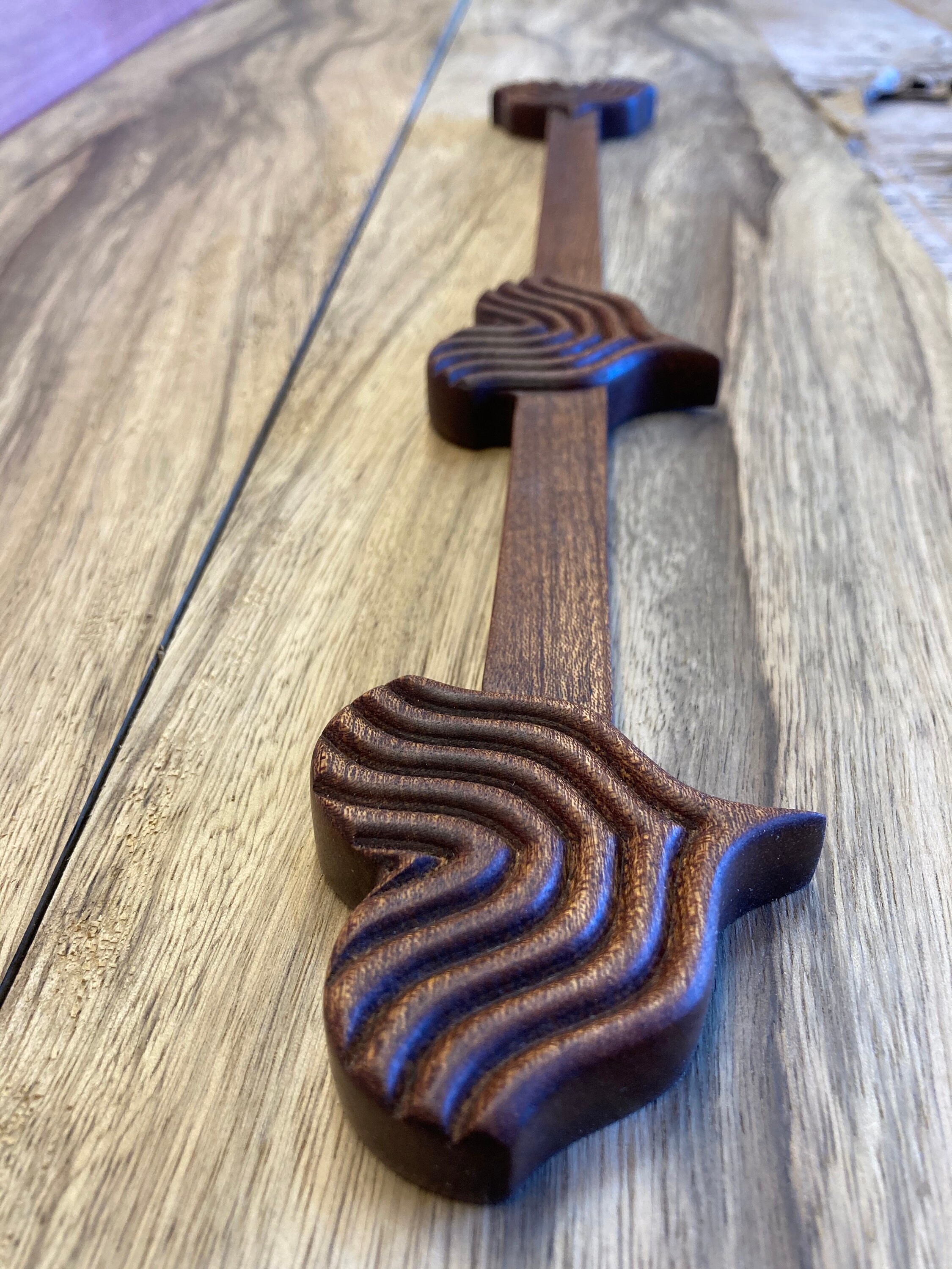 Ueemph Pagaie D'équitation En Cuir Violet De 45,7 Cm, Pagaie De Tapis Super Durable Cultures Equestres Violet
