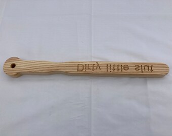 Wooden Spanking Paddle Ash