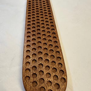 Paleta de azotes de sapele hecha a pedido