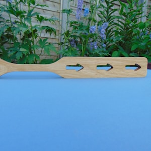 Wooden Spanking Paddle Oak