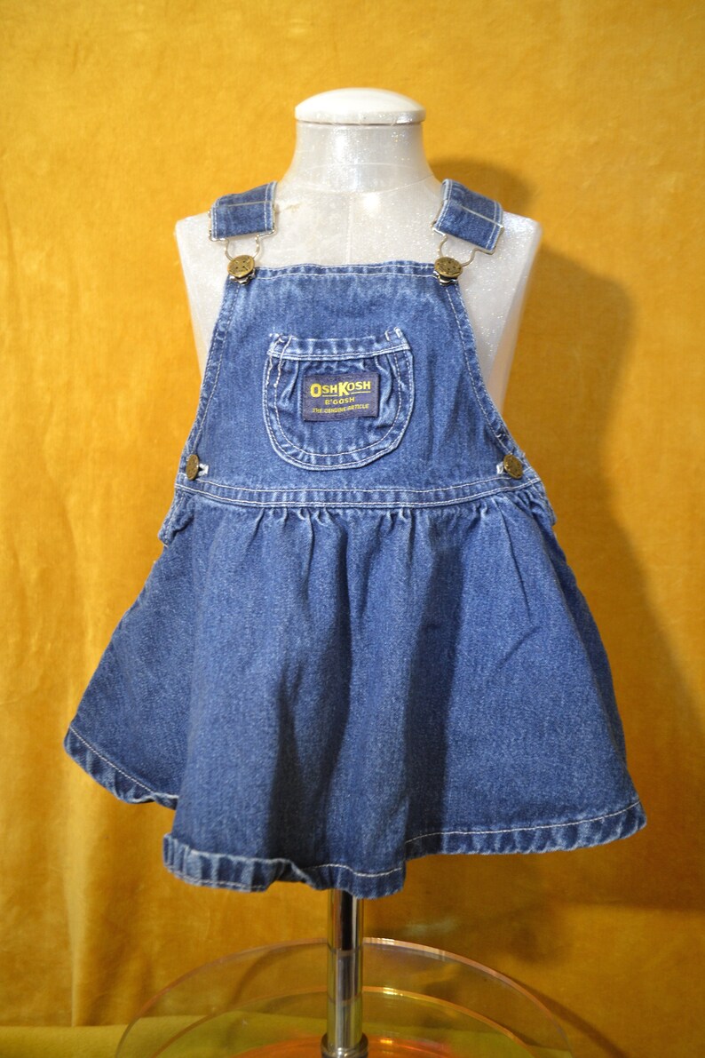 Vintage Kids 18-24 Month Jean Dress